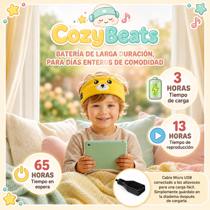 Diadema Bluethooth CozyBeats™ Pro